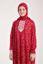 Seasonality Self-Tie Pattern Lace Women's Prayer Dress - 2