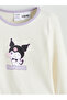 Zero Roba Collar Kuromi Printed Girl's T-Shirt from Uzg Store for Style Enthusiasts - 4