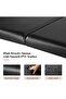 Black Foldable Massage Table Bed with Wooden Frame for Professional Use - 4