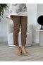 Leg Detailed Trousers Camel 36111 - 3