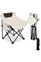 FFD Premium Folding Camping Chair – Heavy Duty, Extra Wide Seat with Padded Back, Portable - 2