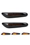 Set 2 lumini semnalizare laterale, YWX, LED, Compatibil cu BMW E90/E91/E92/E93/E46