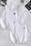 Dear or Friend Couple Combination Sonic Pixel Printed Hooded Sweatshirt 2 Piece Set Hoodie