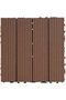 FFD 9 Pieces Decking Tiles 30x30cm – Interlocking Outdoor Floor Tiles for Patio, Garden, Balcony - 3