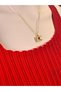 Letter Figure Necklace, Enamel Necklace, Heart Necklace - 4