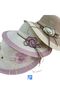 Wide Brim Mercerized Beach Hat for Women - 3