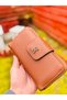 Women's Wallet with Zipper Closure and Card Holder Section
