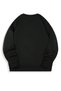Half Heart Printed Oversize Unisex Women/Men's Crew Neck Sweatshirt - 2