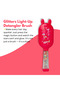Cute Kids LED Sprinkle Grip Hair Brush, Ultra Flexible Detangling Bristles, Scalp Friendly - 2