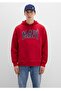 Oversized (Wide Cut) Sweatshirt with Logo Print - 2