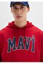 Oversized (Wide Cut) Sweatshirt with Logo Print - 4
