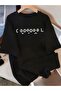 Cool Printed Oversize Unisex Women/Men's Crew Neck T-Shirt