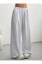 Women's 2-Pack Gray-Black Hooded Loose Fit Comfortable Sweatpants - 3