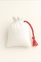 Tight Raw Cloth Natural White Color 9×12 cm 10 Pieces Cloth Bag - Wedding Engagement Gift Multi-Purpose Cloth Bag - 2
