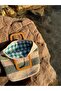 Daily Straw and Green Color Daily Beach Bag Summer Handbag Hand Knitted - 6