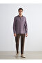 Regular Fit Long Sleeve 100% Linen Men's Shirt - 2