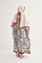 Side Flush Kaftan Cream - 3