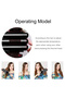 3 Barrel Curling Iron Curler for Deep Waves Salon Home Travel 25mm - 4