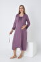 Maternity and Maternity Dressing Gown Nightgown Set - 2