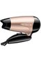 Sun Home Foldable Travel Hair Dryer 1200W - Gold/Black - 3