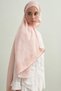 Floral Floral Monogram Flush Shawl Salmon
