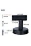 4-Piece Black Stainless Steel Towel Hooks, Heavy Duty Robe Coat Hook for Bathroom Door - 4