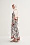 Side Flush Kaftan Cream - 2