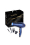 5-Piece Professional Hair Dryer,1800W Negative Ionic Fast Dry Low Noise Blow Dryer - 5