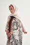 Side Flush Kaftan Cream - 5
