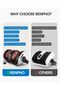 Foot Massager Machine, Shiatsu Foot and Calf Massager with Heat and Remote, Deep Kneading and - 3