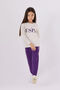 U.S. Polo Assn Girls' White Tracksuit Set - 3