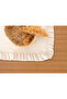 Buldan Natural Linen Ruffle Runner - 2