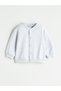 Lcw Baby White College Collar Long Sleeve Baby Boy Cardigan