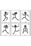 Montessori Wooden Stickman Puzzle Activity Educational Wooden Toy - 5
