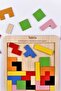 Wooden Puzzle Tetris Game Educational Wooden Game Puzzle Game - 3