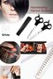 Hairdresser Set - Hair Cutting and Thinning Scissors 3 Comb Set - 5