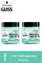 Moisturizing Protein + Cocoa Butter 4 in 1 Hair Care Cream 400 Ml X 2 Pieces