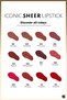 Iconic Sheer Lipstick Moisturizing Bright Lipstick 210 Alluring - Red - 4