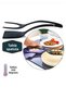 Practical Tong Spatula Resistant to 220 Degrees 1 Piece Hard Plastic Serving for Teflon - 2