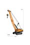 Excavator Bucket & Hook Crane Toy Metal Crawler Construction Machinery Set of 2 - 2