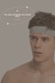 Men's Sports Hair Band Athlete Headband Headband Tennis Gym Sweatband Sports Fitness Hair Bands Gray - 6