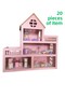Wooden Playhouse with 20 Premium Items Set - 3