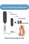 Steel Heel File with 10 Spare Pieces Set - 3