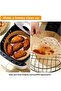Airfryer Baking Paper Air Fryer Square Model Baking Paper Airfryer Oil-Free Fryer 50 Pcs - 6