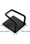 2 Pcs Black Steel Dish Sponge Holder Dish Sponge Holder 3m Adhesive Hanger Ssng-1 - 4