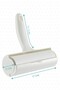 Hose 60 Leaf Adhesive Lint Collector Roll White - 2