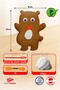 DIY Felt Sewing Crafts for Children Teddy Bear Educational Toy for Children 3 Years Old and Above - 4