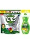 4 Impact Dishwasher Capsule Detergent 36 Pieces + 500 ml Liquid Dish Detergent