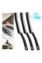 3 Pieces of Multi-Purpose Cleaning Brush - Fine Brush for Bathroom, Sink and Kitchen
