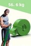 Latex 56 kg Power Band Powerband Muscle Builder Power Resistance Rubber Cross Training Fitness Band Green